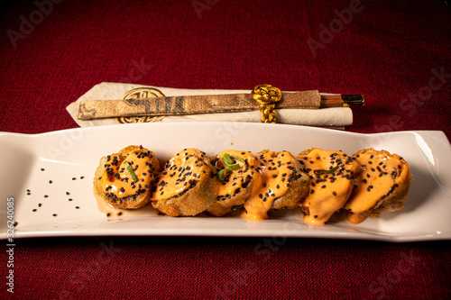 Sushi empanizado  