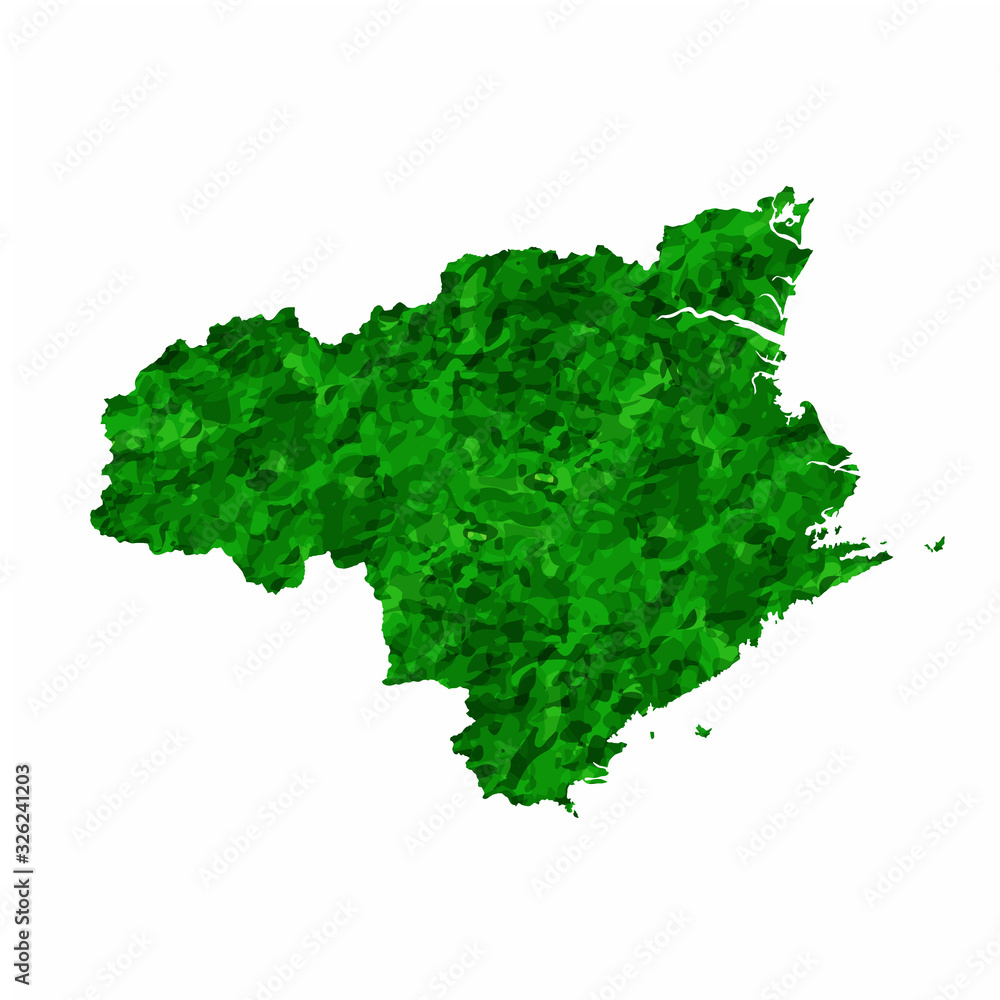 徳島　地図　緑　アイコン
