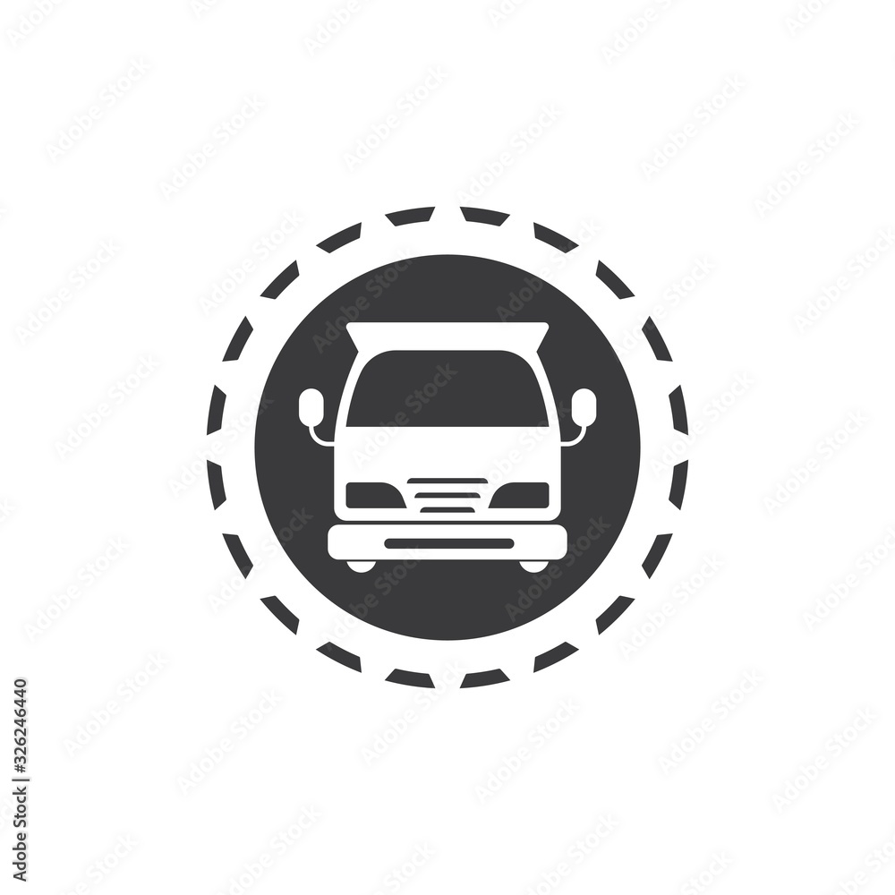 truck icon logo vector illustration design truck icon logo vector illustration design