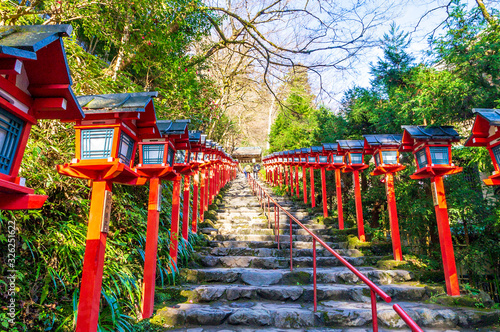 View of Omotesando  Kifune Shrine