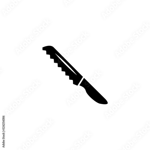 Vector illustration  knife icon design