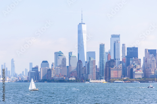 A Peaceful September Day By Lower Manhattan