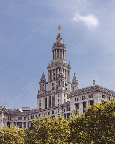 Manhattan Municipal Building In A Beautiful Shot
