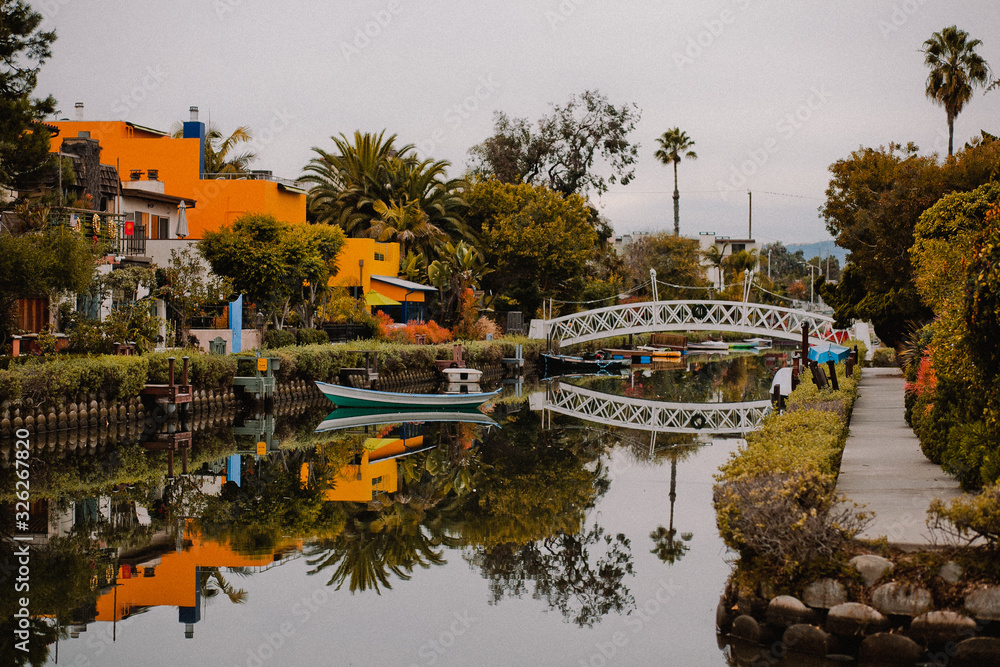 Fotografie Venice canals, California