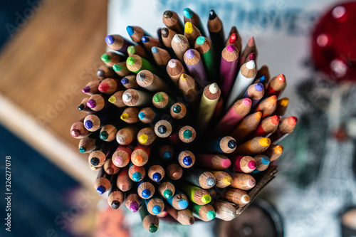 colored pencils 