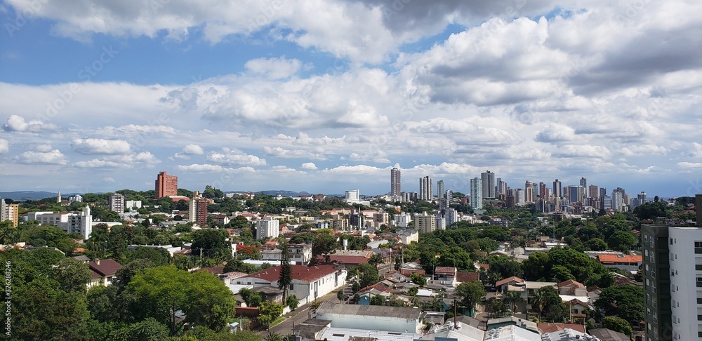 Obraz premium vegetação na cidade