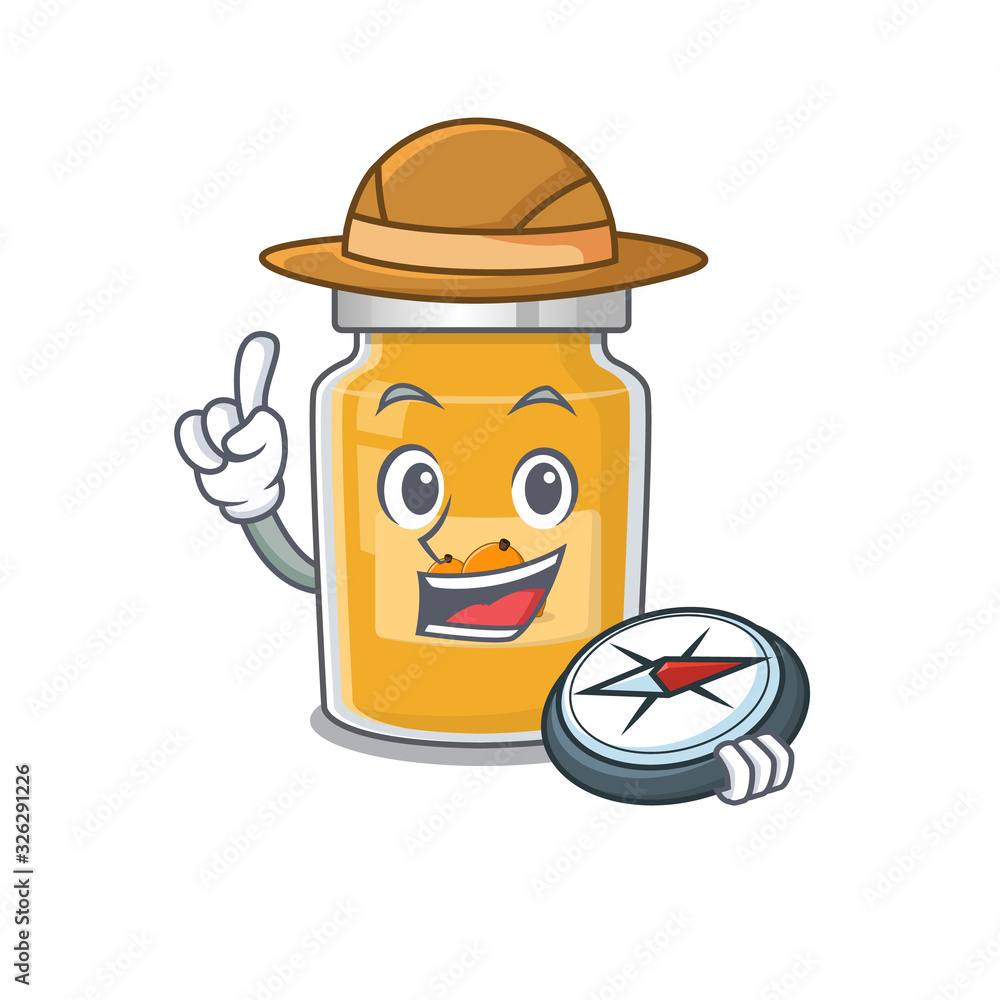 Appricot experienced Explorer in using a compass Appricot experienced Explorer in using a compass
