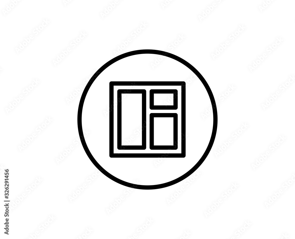 Window flat icon Window flat icon