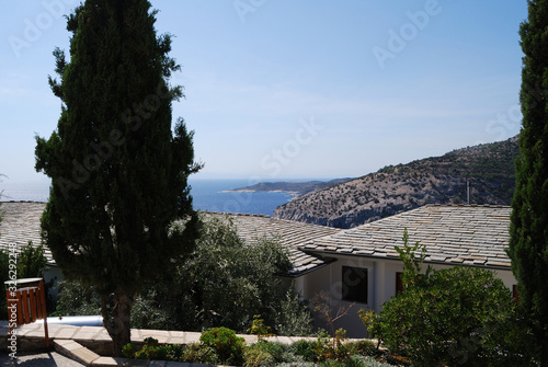 Greece, Tassos island - Sea, mountains photo