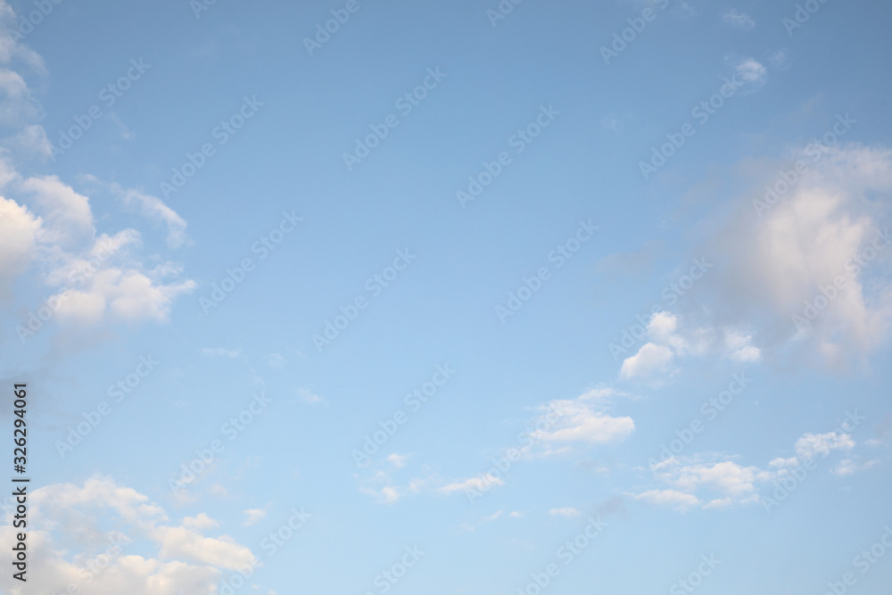 Sky background with sunshine Sky background with sunshine