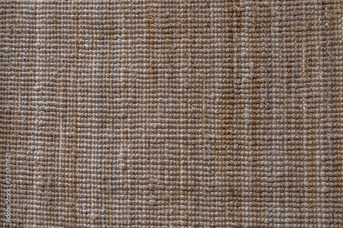 Close up natural sisal matting surface texture background.