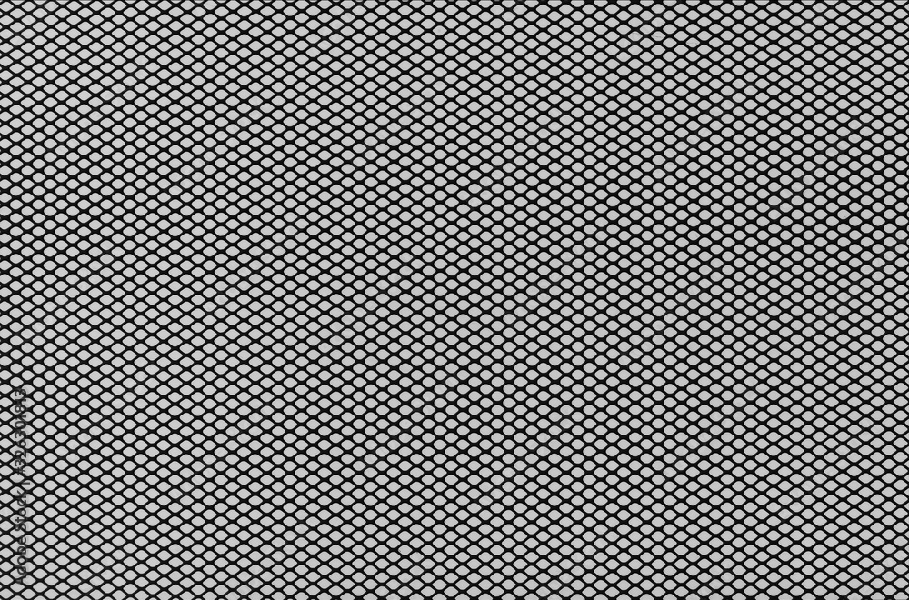 creative hole net grate on gray background creative hole net grate on gray background