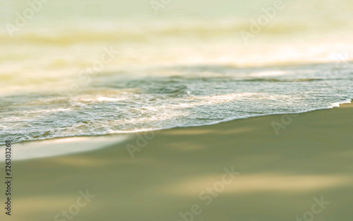 Fototapeta Naklejka Na Ścianę i Meble -  Beach background with romantic sand