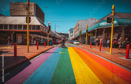 Landscape of Cuba Street, Wellington, New Zealand © YiuCheung