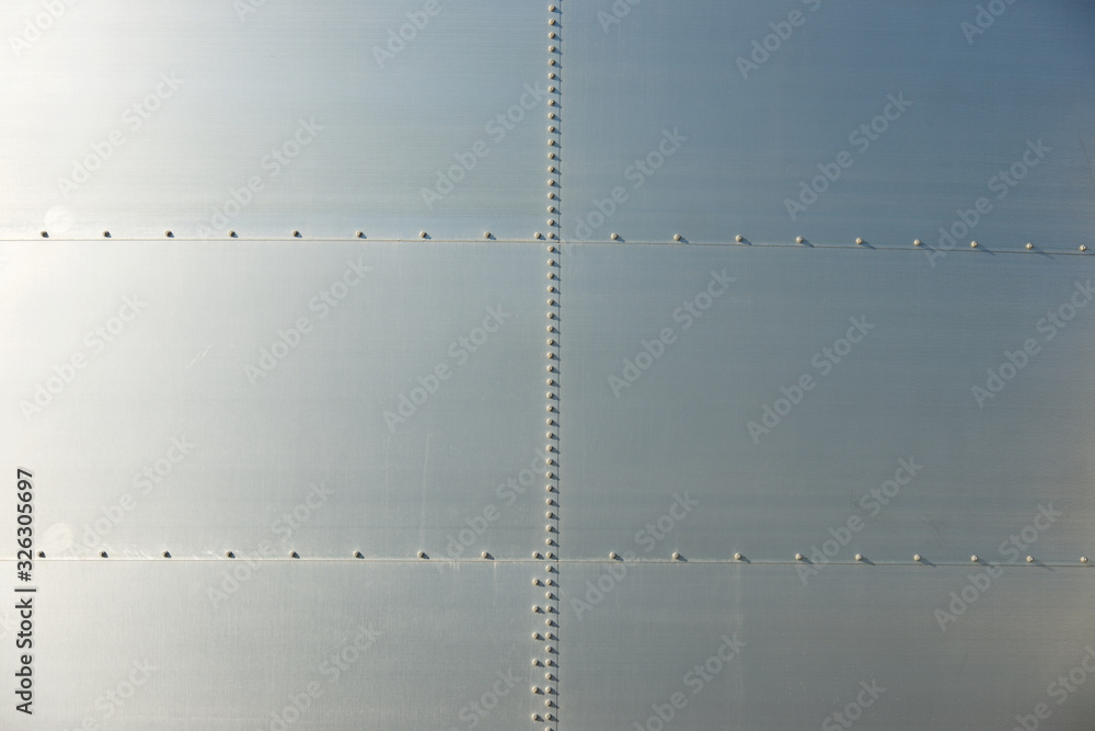 Fototapeta premium Metallic industrial tank
