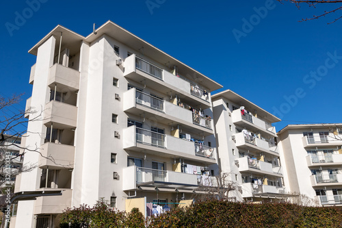 東京都日野市にある団地　東京都日野市　日本