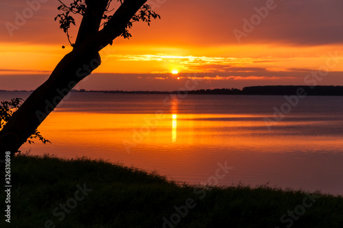 Fotografie Sonnenuntergang auf Rügen