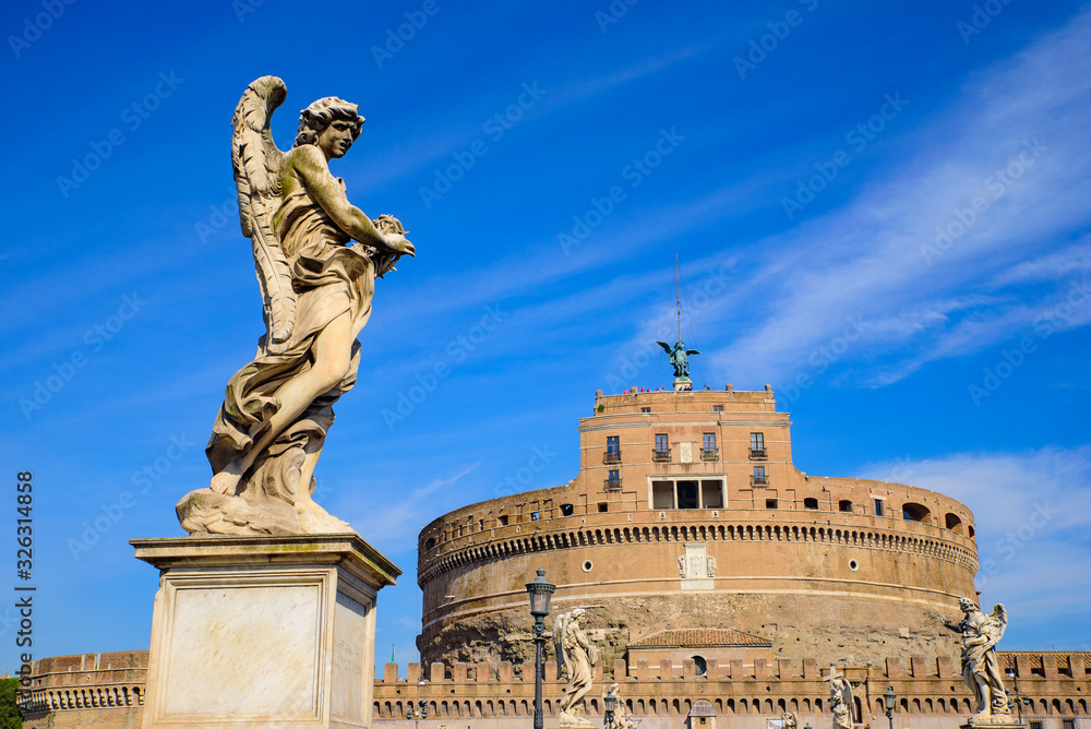 Castel Sant'Angelo, a museum in Rome, Italy