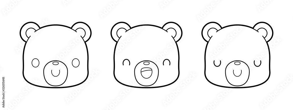 82 Collections Kawaii Bear Coloring Pages Best
