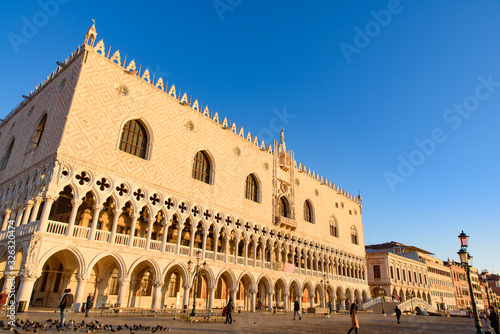 Doge's Palace at St Mark's Square (Piazza San Marco), Venice, Italy © momo11353