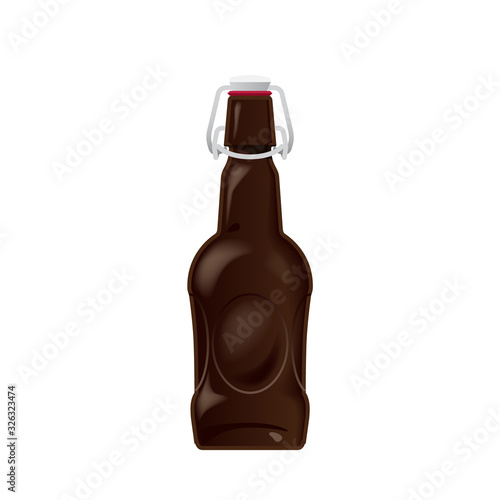 Antique Flip-top Bottle.