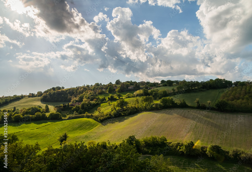 Obraz premium Colline verdi