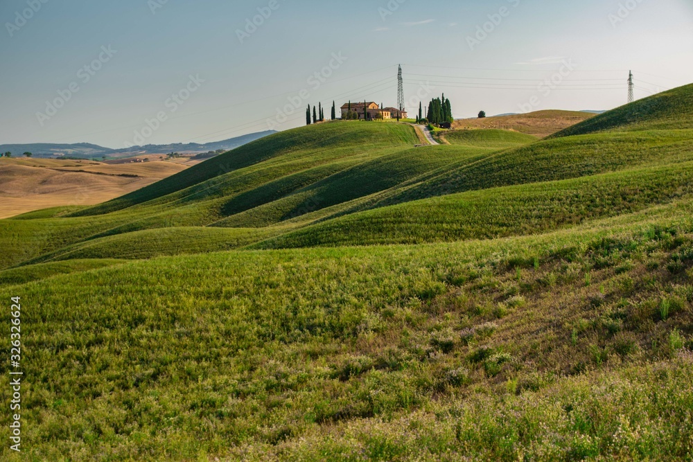 Fototapeta premium Colline verdi