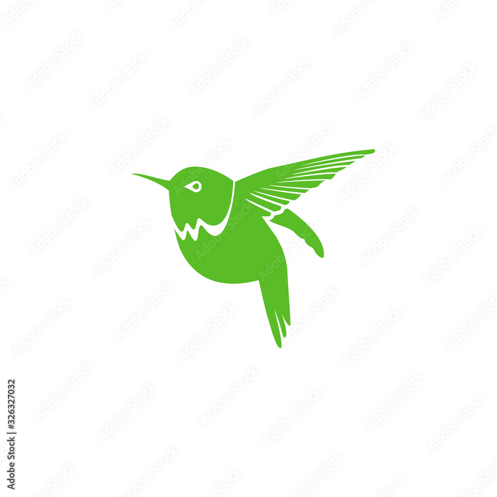 Fototapeta premium Bird Logo Template vector illustration