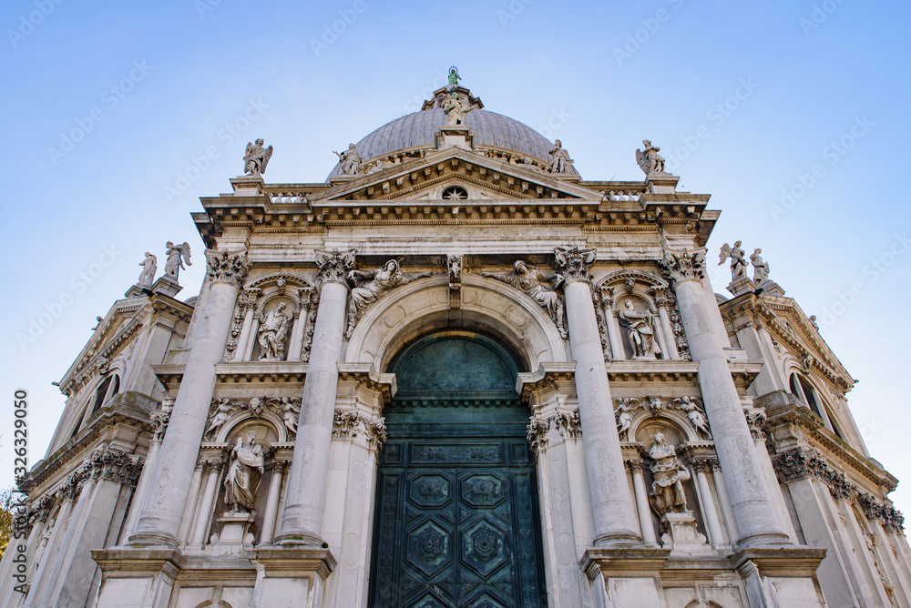 Santa Maria della Salute (Saint Mary of Health), a Catholic church in Venice, Italy