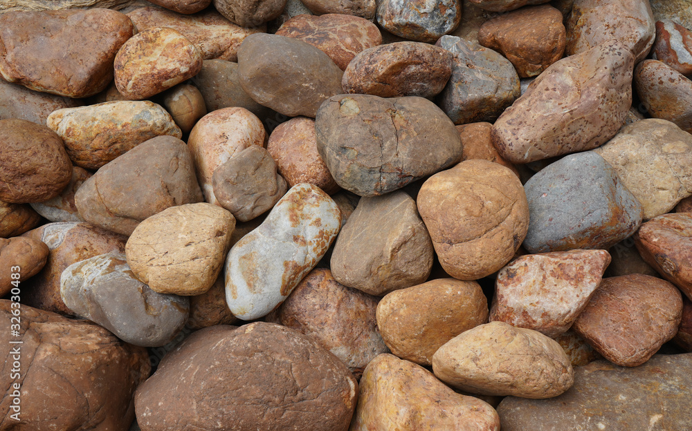 texture and background of stones for floor, wall, landscaping. texture and background of stones for floor, wall, landscaping.