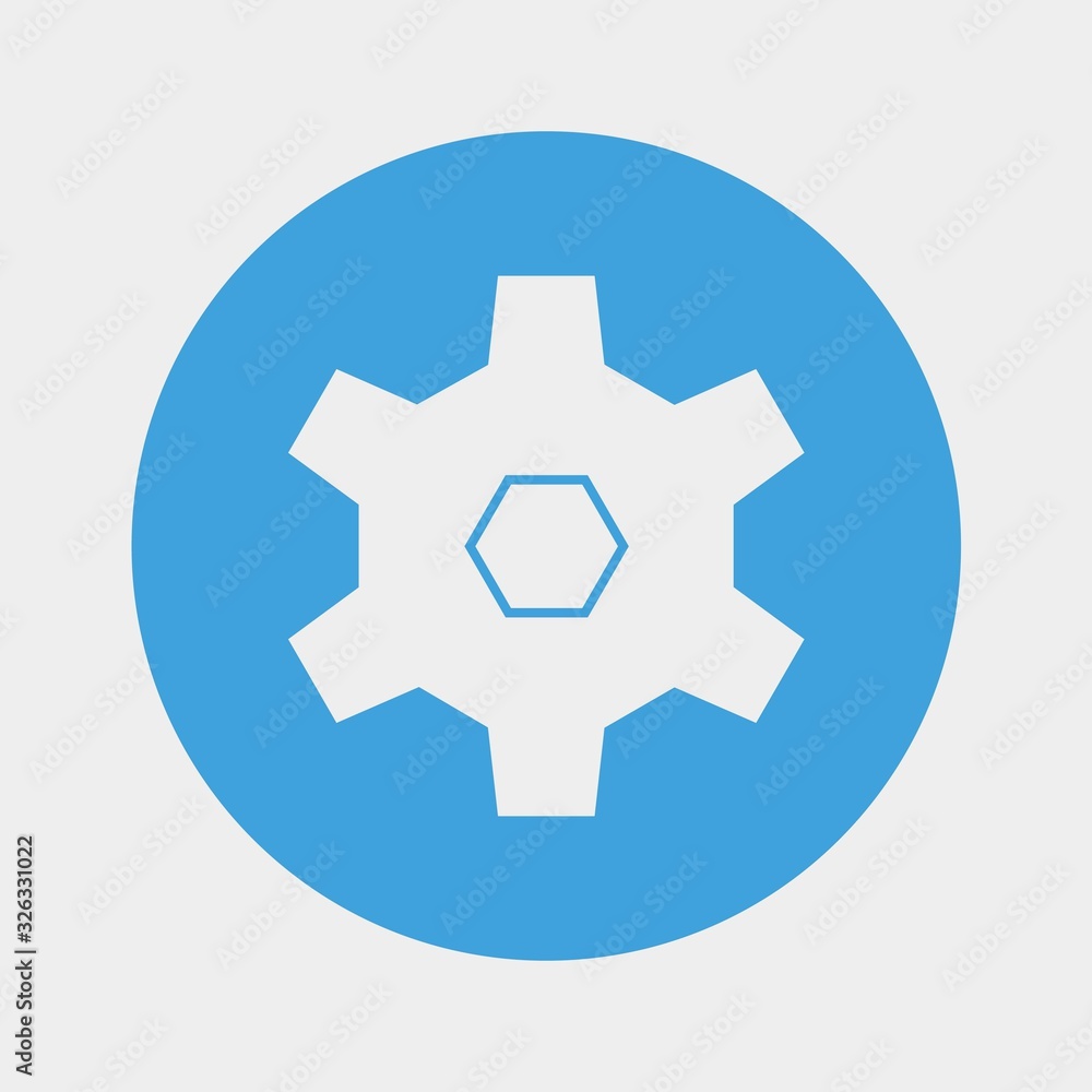 gear icon vector illustration and symbol for website and graphic design gear icon vector illustration and symbol for website and graphic design