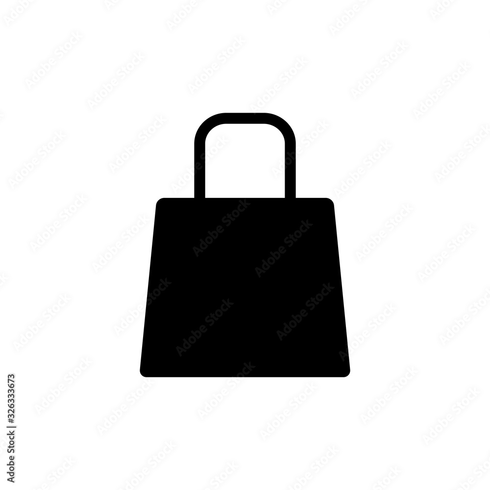 bag shopping icon vector bag shopping icon vector