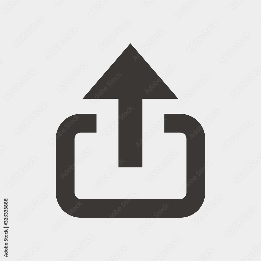 upload icon vector illustration and symbol for website and graphic design upload icon vector illustration and symbol for website and graphic design