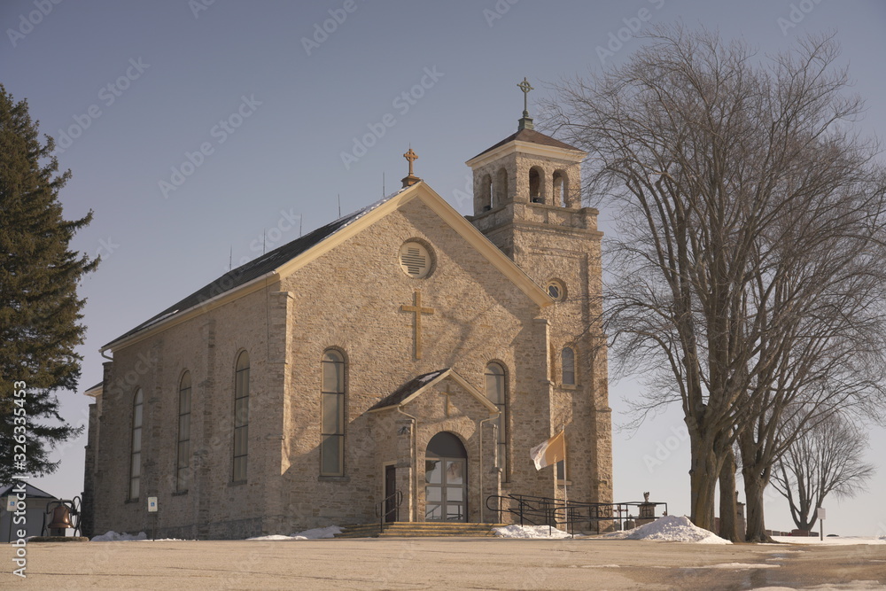 Saint Joseph Catholic Church out in St. Joe, Wisconsin.