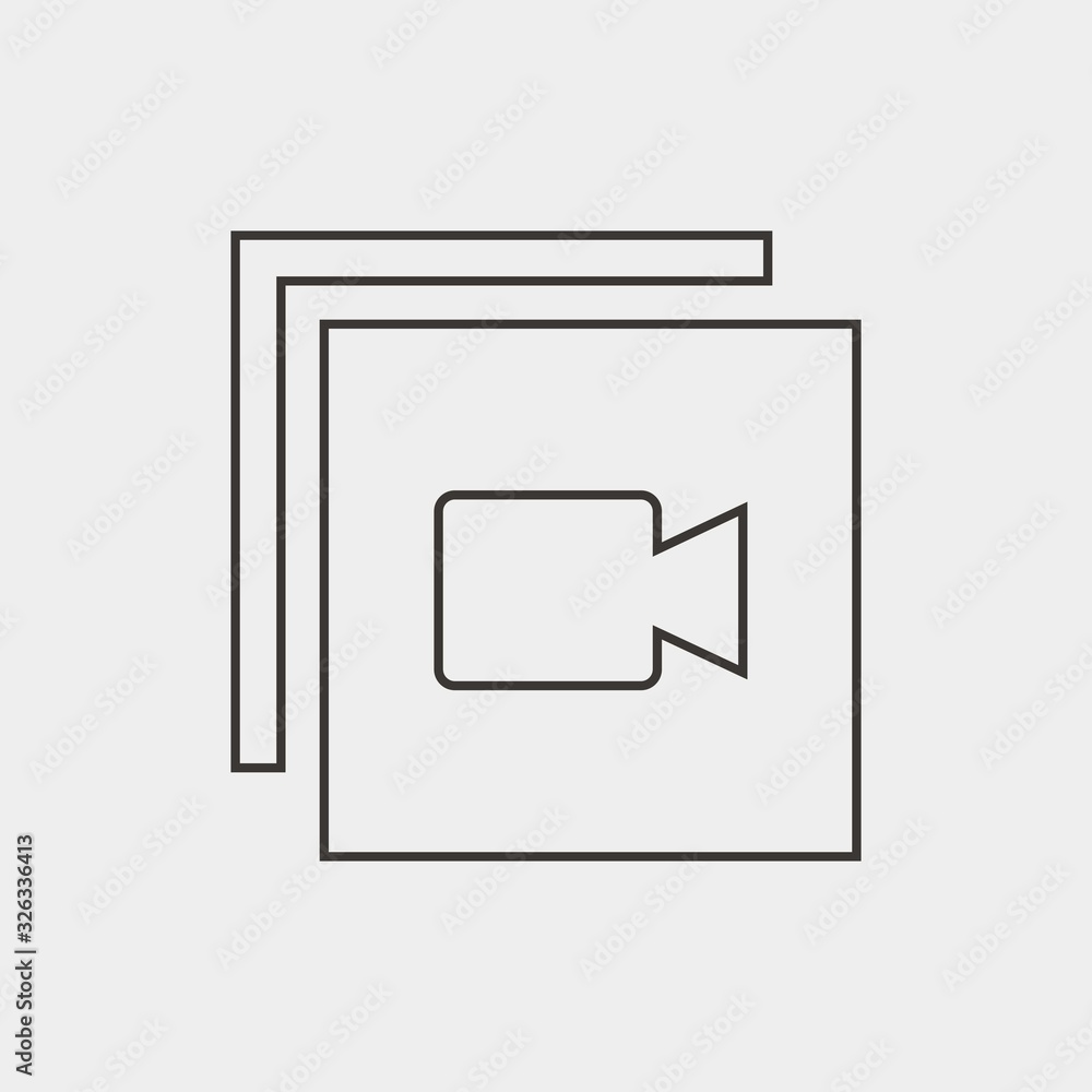 movie collection icon vector illustration and symbol for website and graphic design movie collection icon vector illustration and symbol for website and graphic design