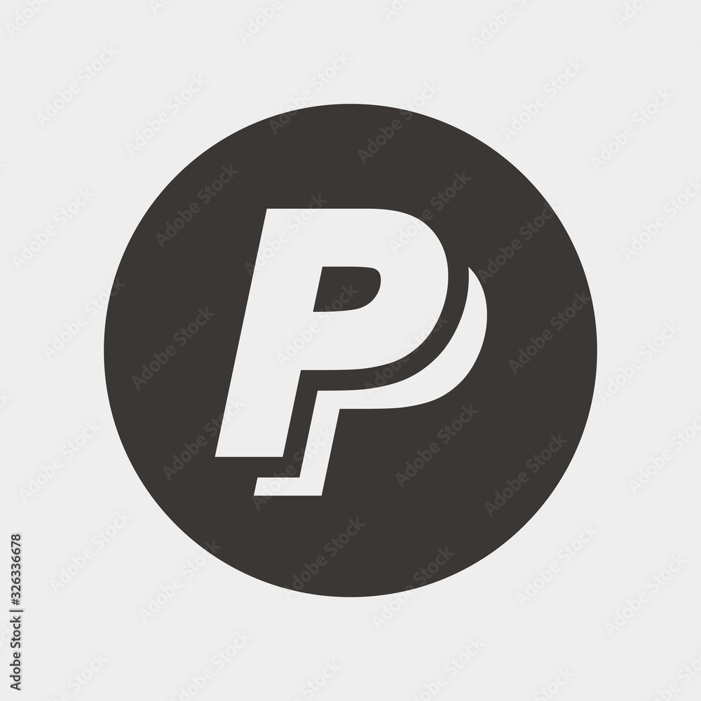 P logo icon vector illustration and symbol for website and graphic design P logo icon vector illustration and symbol for website and graphic design