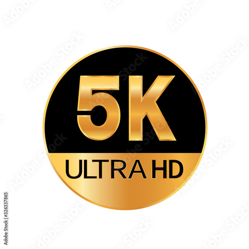 5K resolution icon for web and mobile