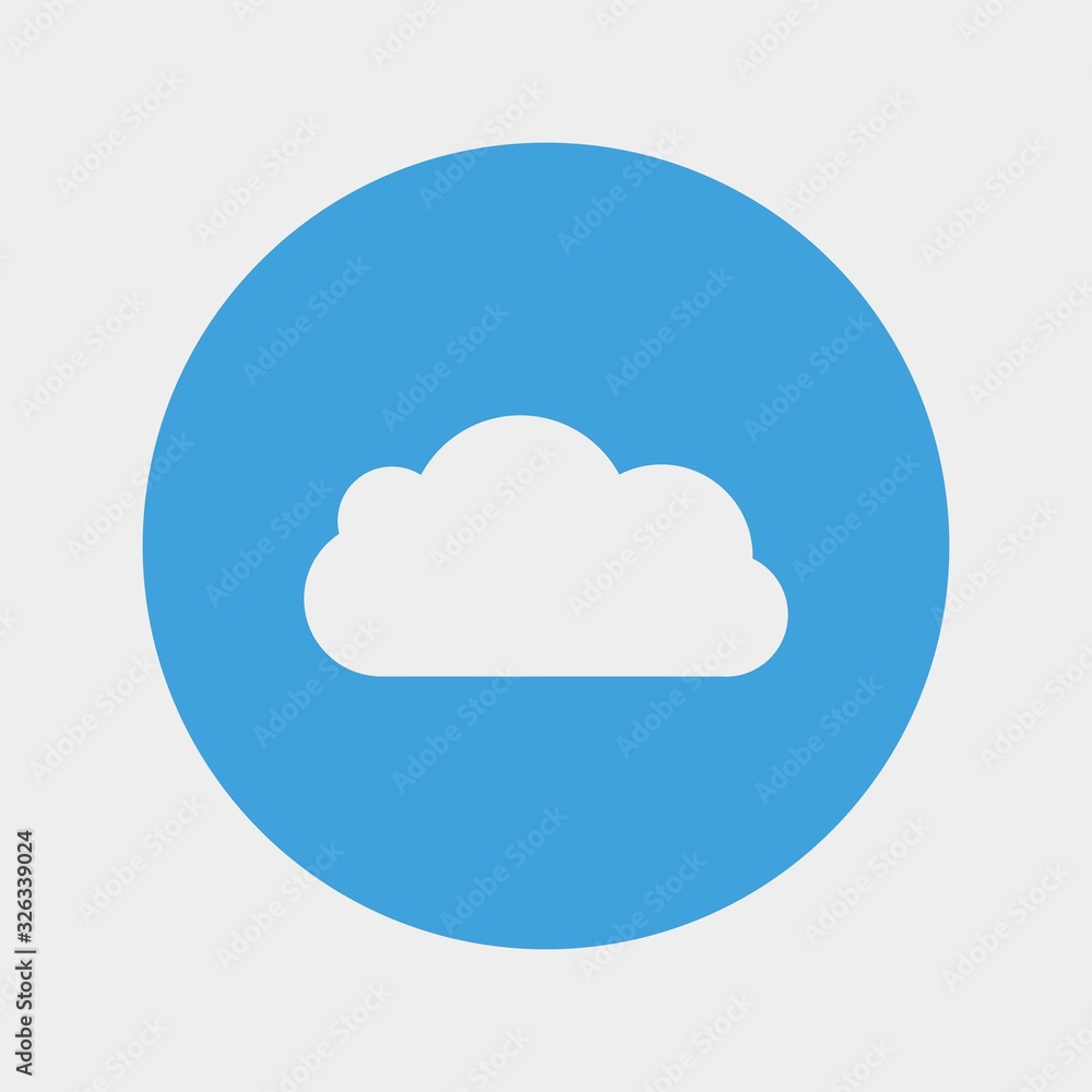 cloud icon vector illustration and symbol for website and graphic design cloud icon vector illustration and symbol for website and graphic design