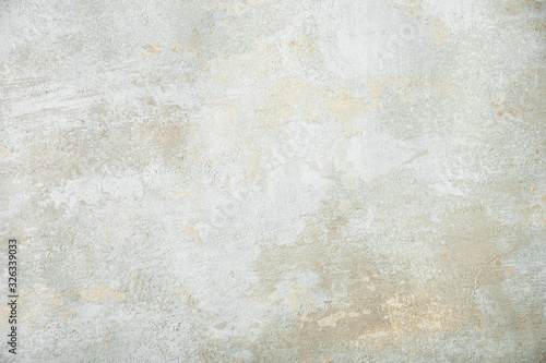 Close-up grey textured stucco wall