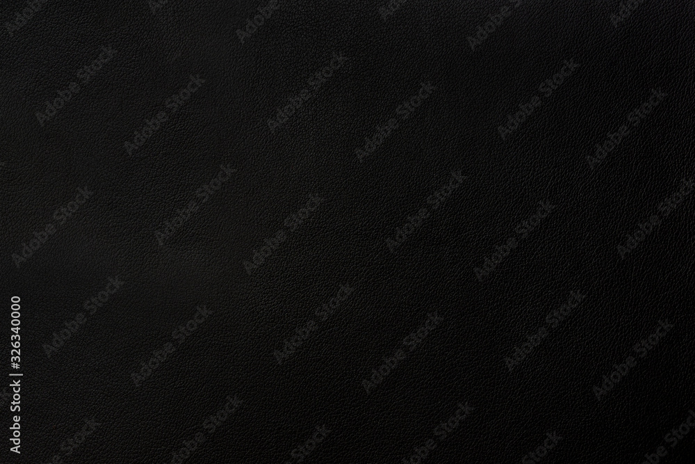 Background and textures. Black leather texture background.