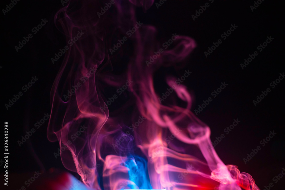 Multi-coloured Smoke/Fire/Incense