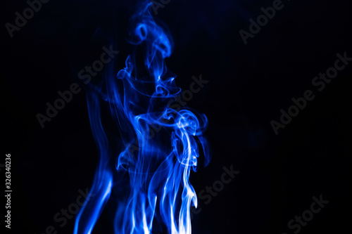 Blue Ghostly Fire/Smoke/Incense