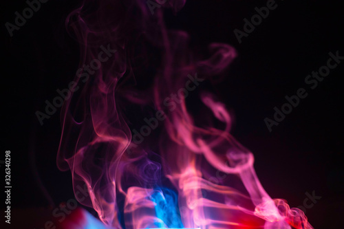 Multi-coloured Smoke/Fire/Incense