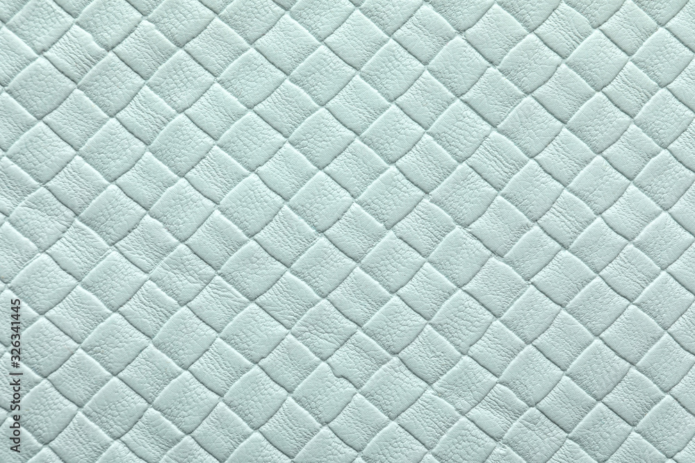 Texture of light blue leather as background, closeup Texture of light blue leather as background, closeup