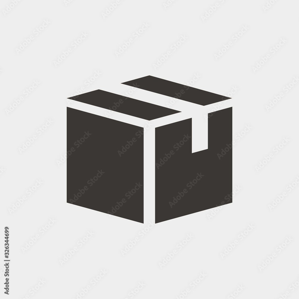 delivery box icon vector illustration and symbol for website and graphic design delivery box icon vector illustration and symbol for website and graphic design