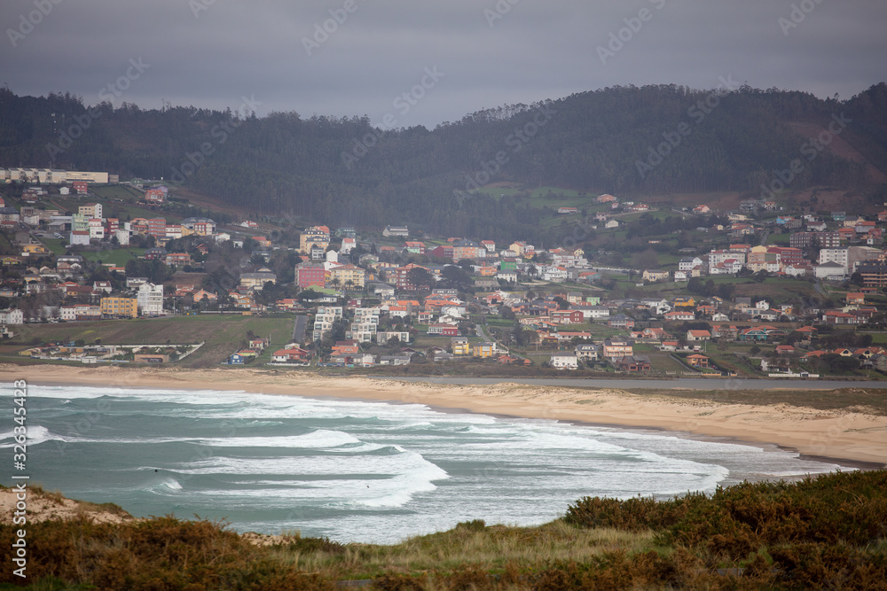 Valdoviño, situado en la provincia de Coruña, Galicia, España