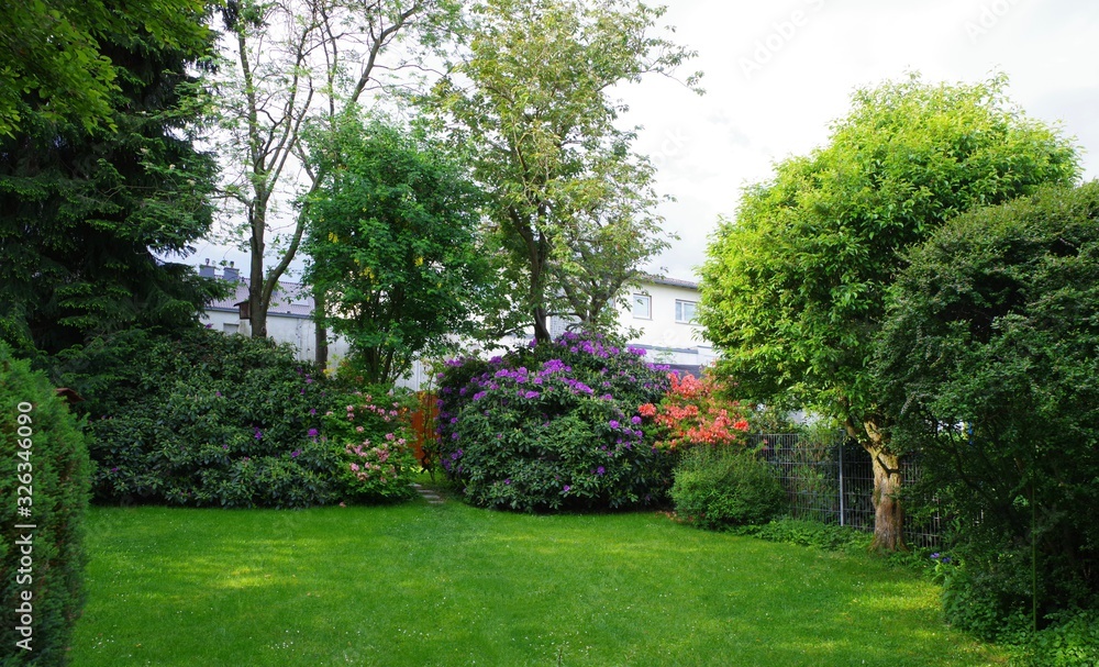 Obraz premium Gartenanlage