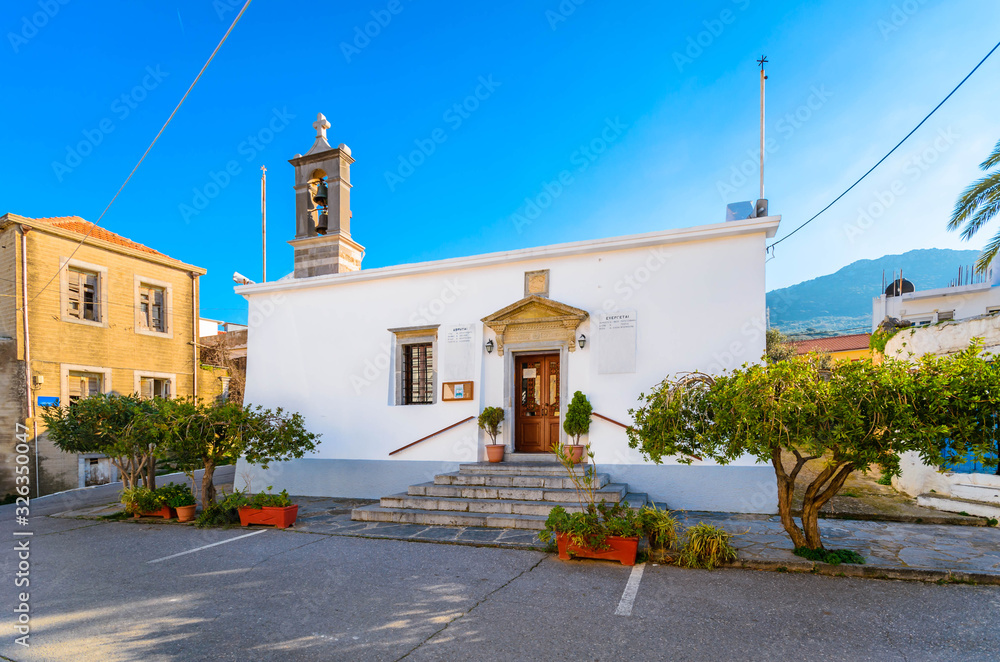 Beautiful church situated in a neighbourhood of Neapoli, one of the most beautiful cities on Crete.