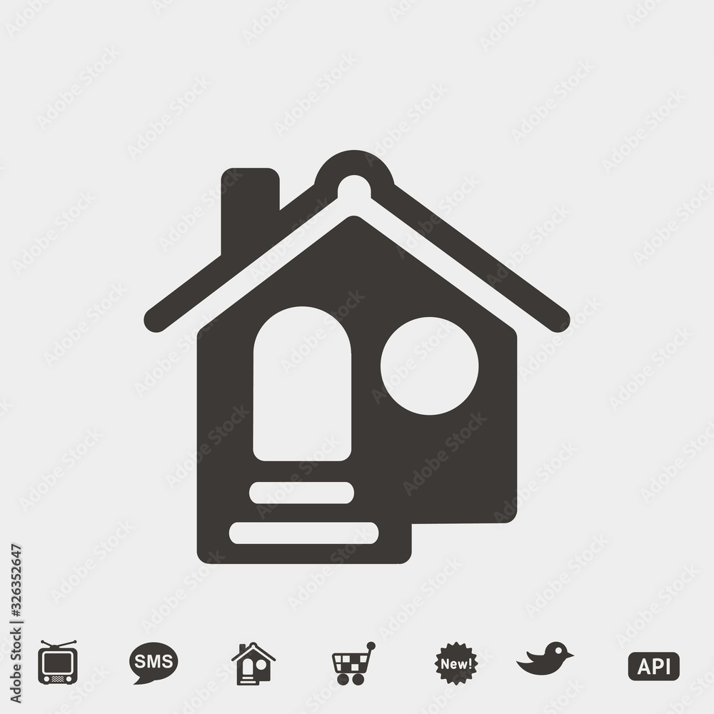 house icon vector illustration and symbol for website and graphic design house icon vector illustration and symbol for website and graphic design