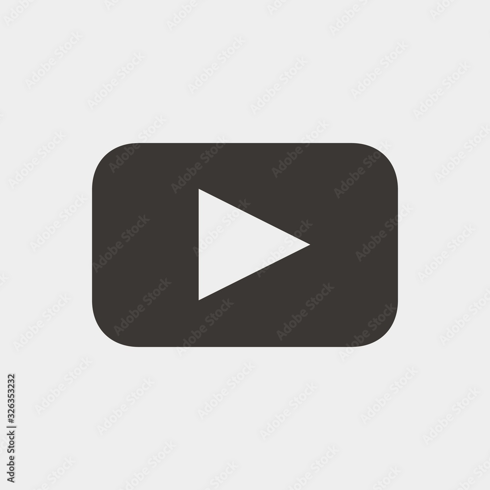 play button icon vector illustration and symbol for website and graphic design play button icon vector illustration and symbol for website and graphic design